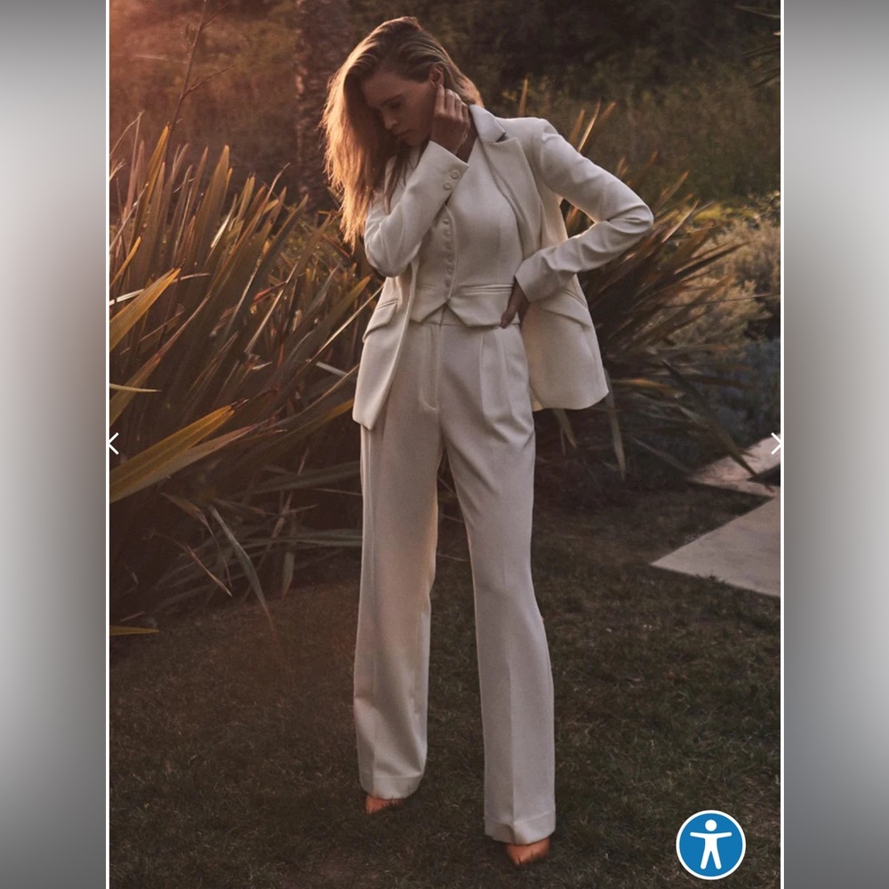 The Favorite Pant in White | Size, 6